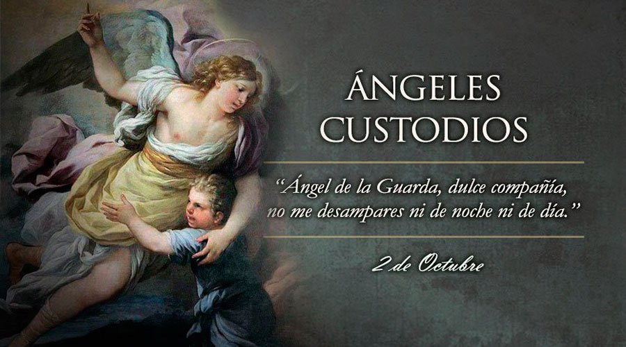 Resultado de imagen de los santos angeles custodios